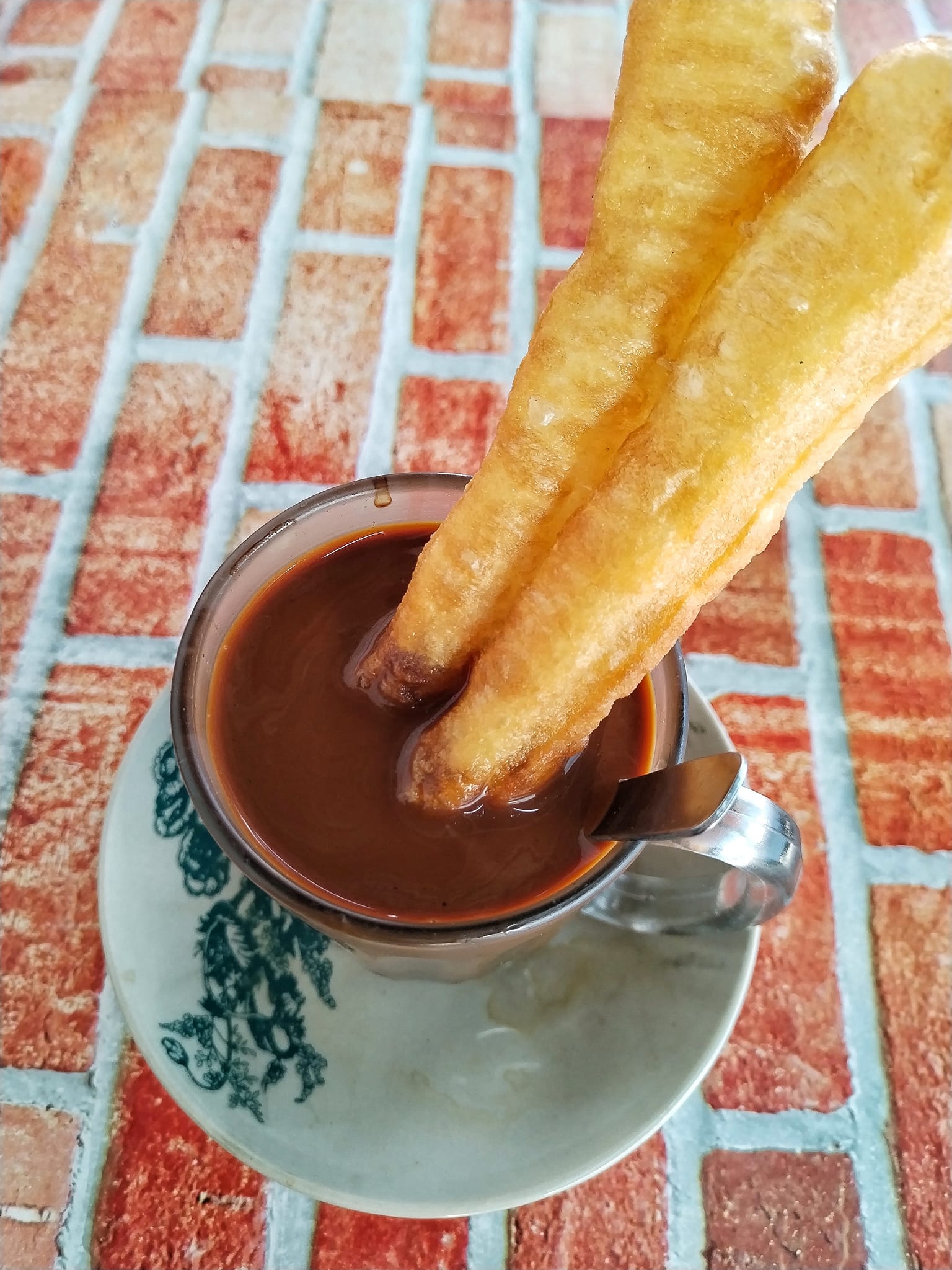 Churros with chocolate